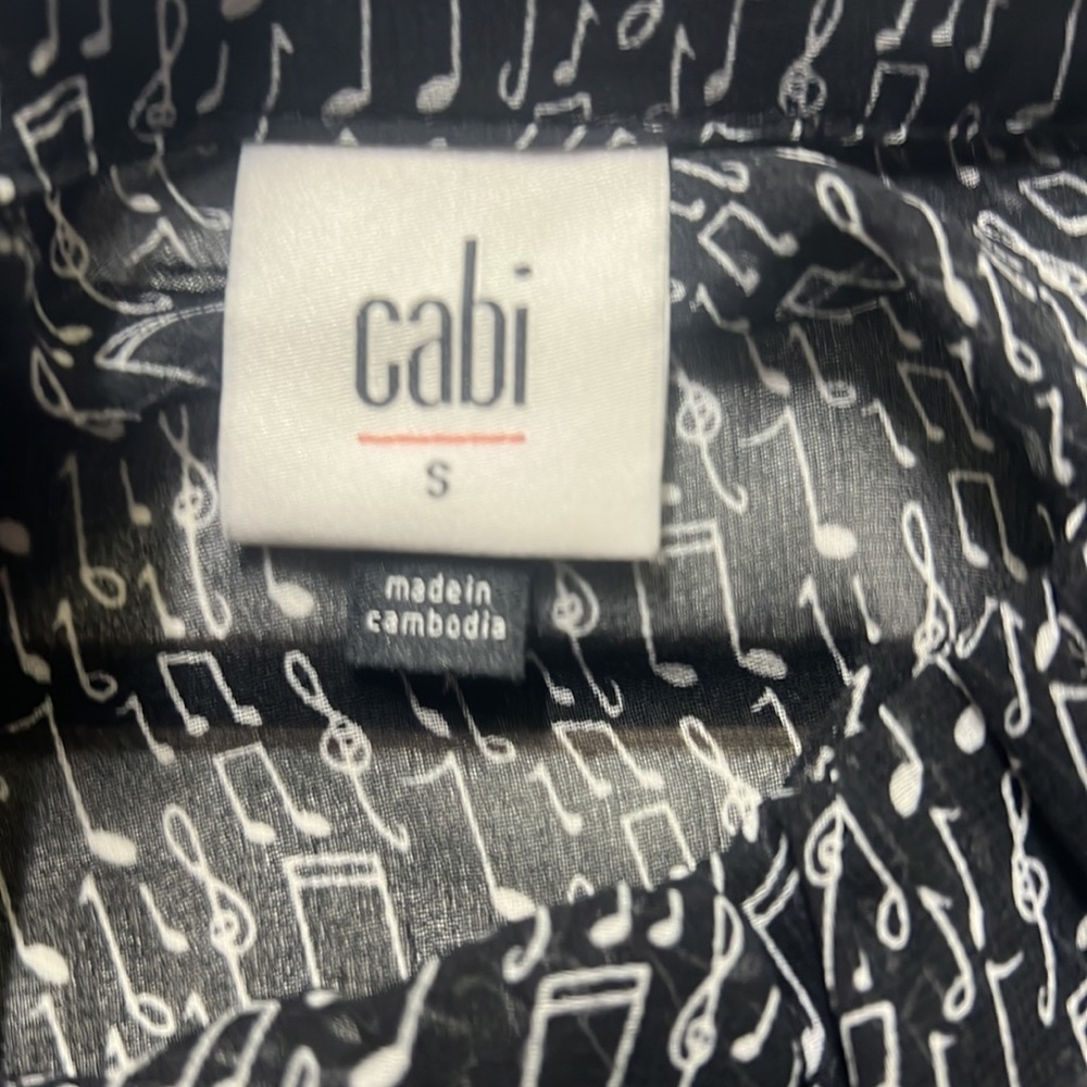 Cabi Music Note Ruffled Blouse - Picture 7 of 9